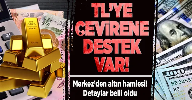 Resmi Gazete'de yayımlandı: Merkez Bankası'ndan altın hesabını TL'ye çevirene destek!