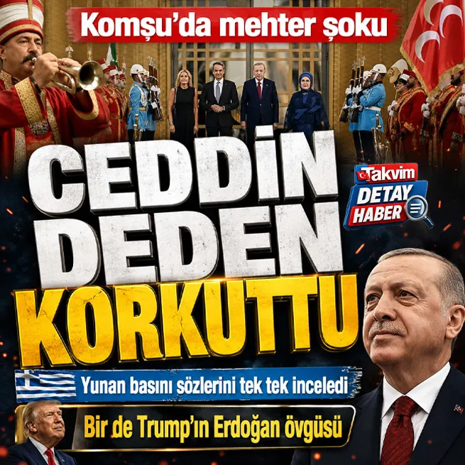 Komşuda Ceddin Deden şoku! Yunan basınında gündem Miçotakise Mehterli karşılama