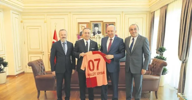 Cengiz’den Uysal’a ziyaret