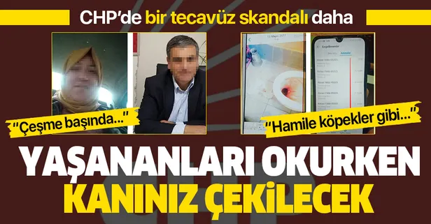 SON DAKİKA: CHP'de tecavüz skandalları bitmiyor! Hamile bıraktığı partili kadına düşük yaptırdı