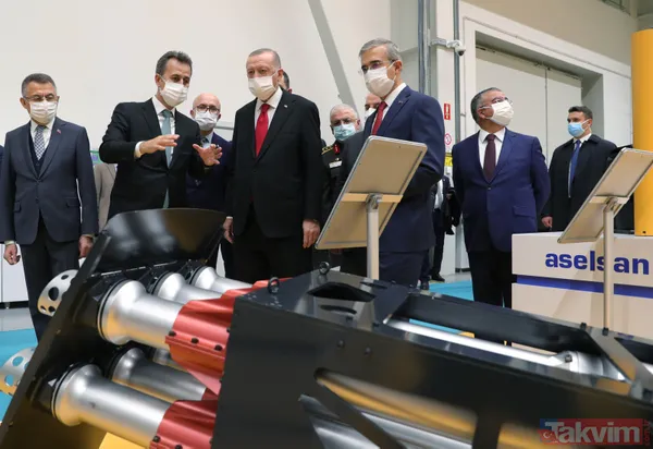 Başkan Erdoğan ASELSAN tesislerini gezdi! - 12
