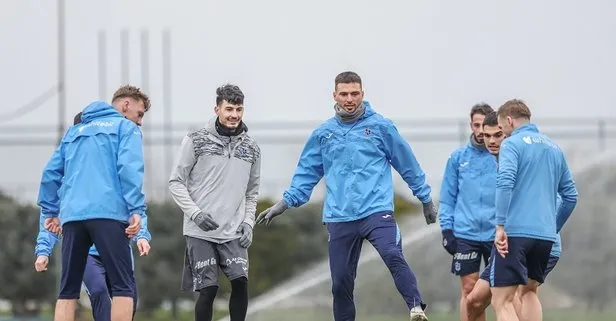Trabzonspor'da Şenol Güneş sonrası ilk idman