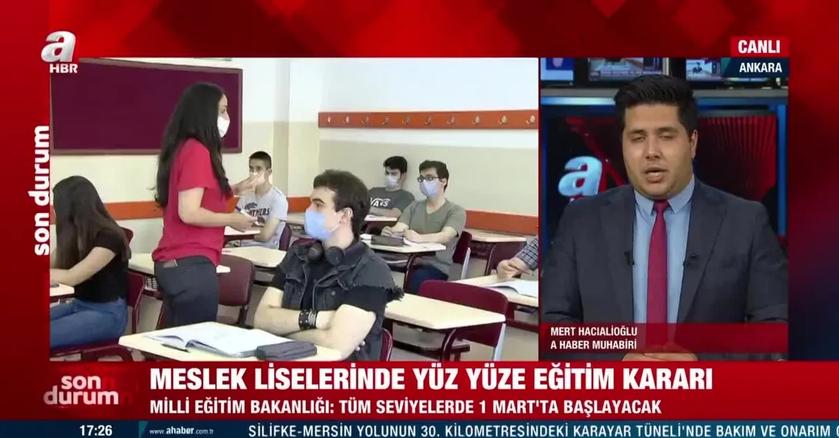 Milli Eğitim Bakanlığı'ndan flaş yüz yüze eğitim kararı