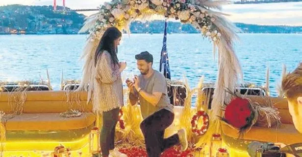 Ozan Tufan’dan romantik evlenme teklifi