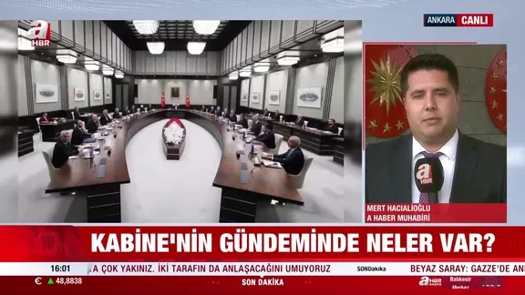 Kabine Toplantısı başladı