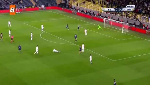 Fenerbahçe 2 - 0 Kayserispor ÖZET İZLE (Ziraat Türkiye Kupası son 16 turu rövanş maçı)