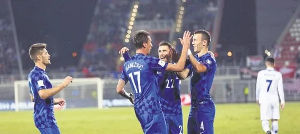 Hırvatistan’dan 6 gollü galibiyet
