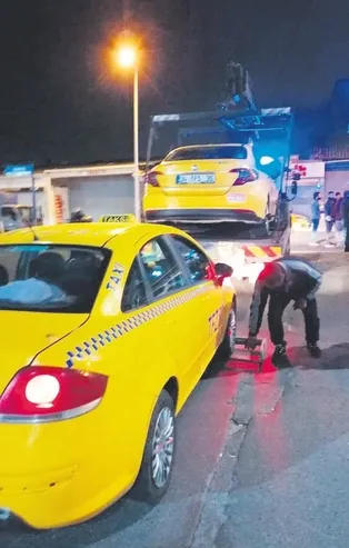 Kısa mesafe pazarlığı yapan taksiciye 30 gün men!