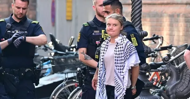 Greta Thunberg Gazze protestosunda gözaltına alındı
