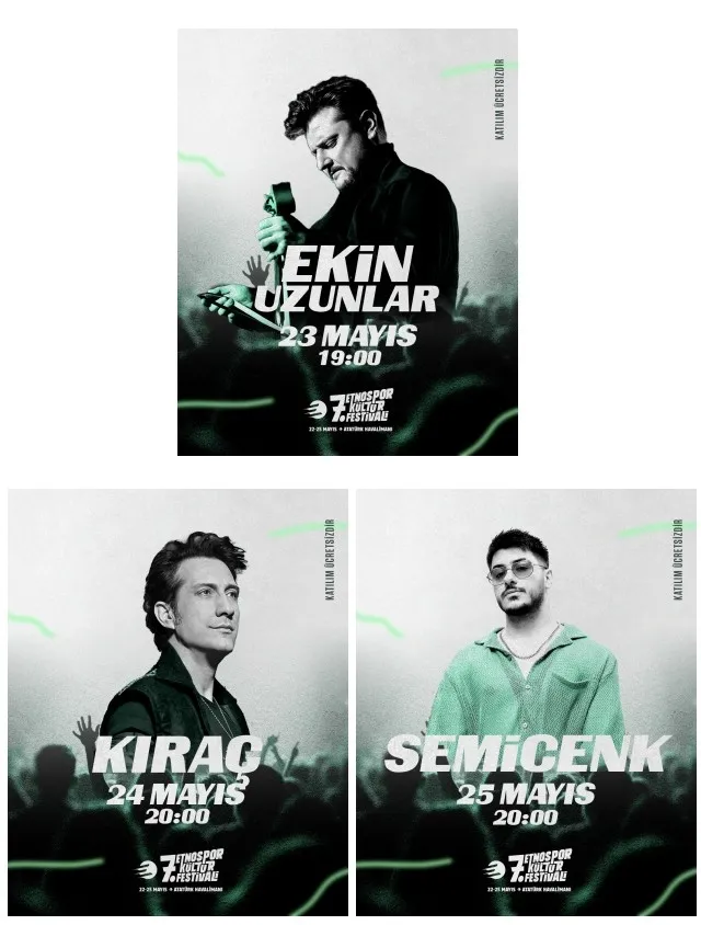 7. Etnospor Kültür Festivali'nde kimler konser verecek? (Takvim.com.tr)