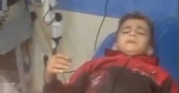 Gazze’de yürek yakan an! Anestezisiz ameliyata alınan Gazzeli çocuk acısını dindirmek için İsra Suresi okudu