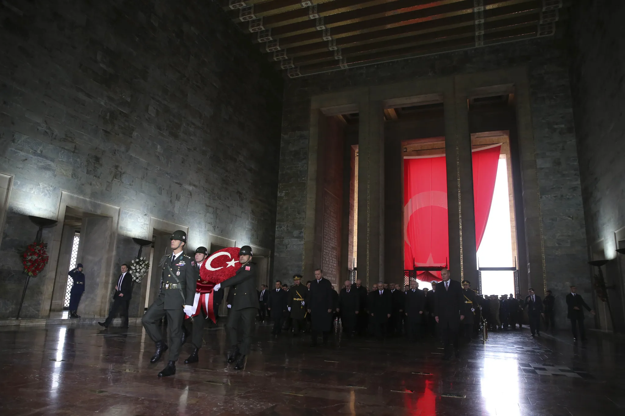 Devletin Zirvesi Anıtkabir'de!-1