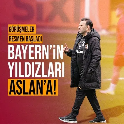 Galatasaray’a Bayern’den çifte yıldız!