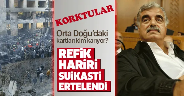 Uluslararası Lübnan Mahkemesi, suikaste kurban giden eski Başbakan Refik Hariri davasında karar duruşmasını erteledi