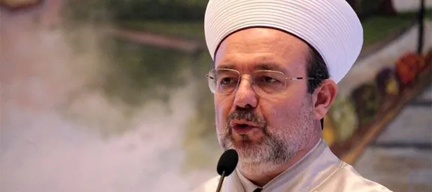 Mehmet Görmez'den veda konuşması