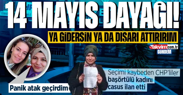 14 Mayıs'ta açık ara farkla seçimi kaybeden CHP'liler Bursa'da başörtülü parti üyesine saldırdı!