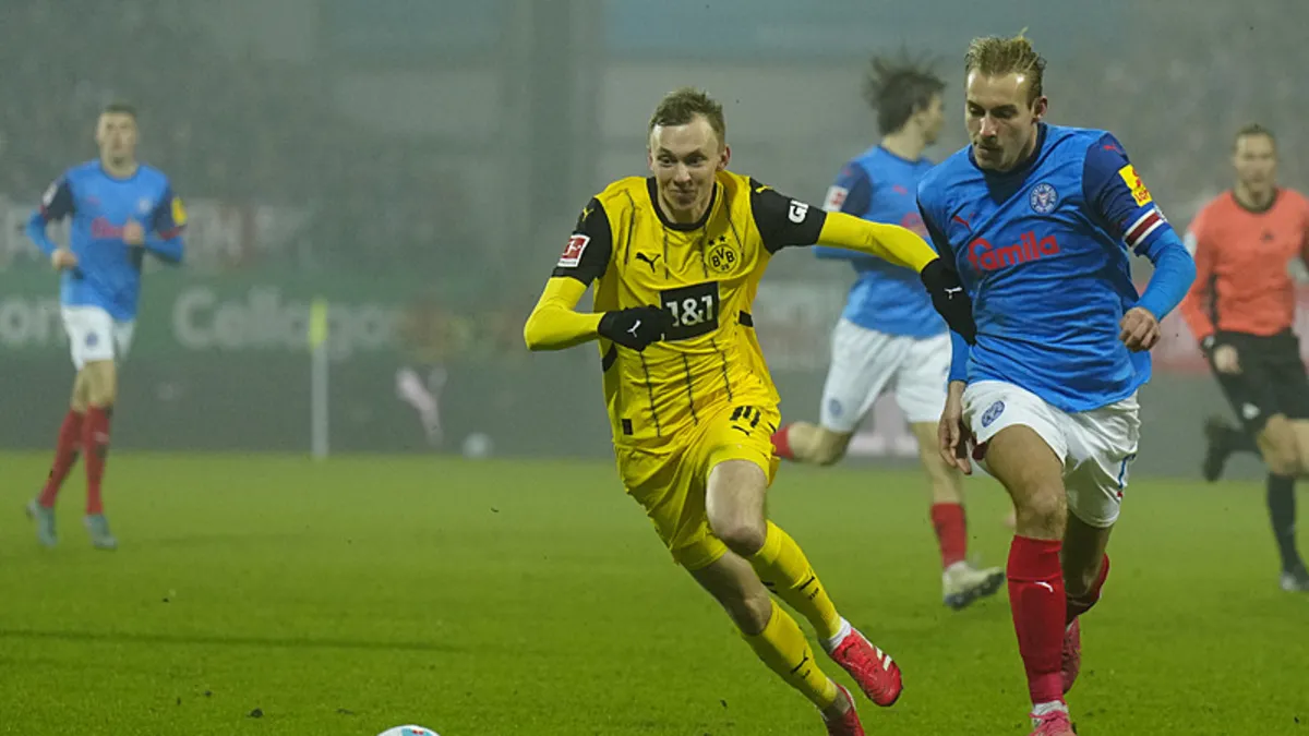 Nuri Şahin'e bir şok daha! Holstein Kein Borussia Dortmund: 4-2 | MAÇ SONUCU