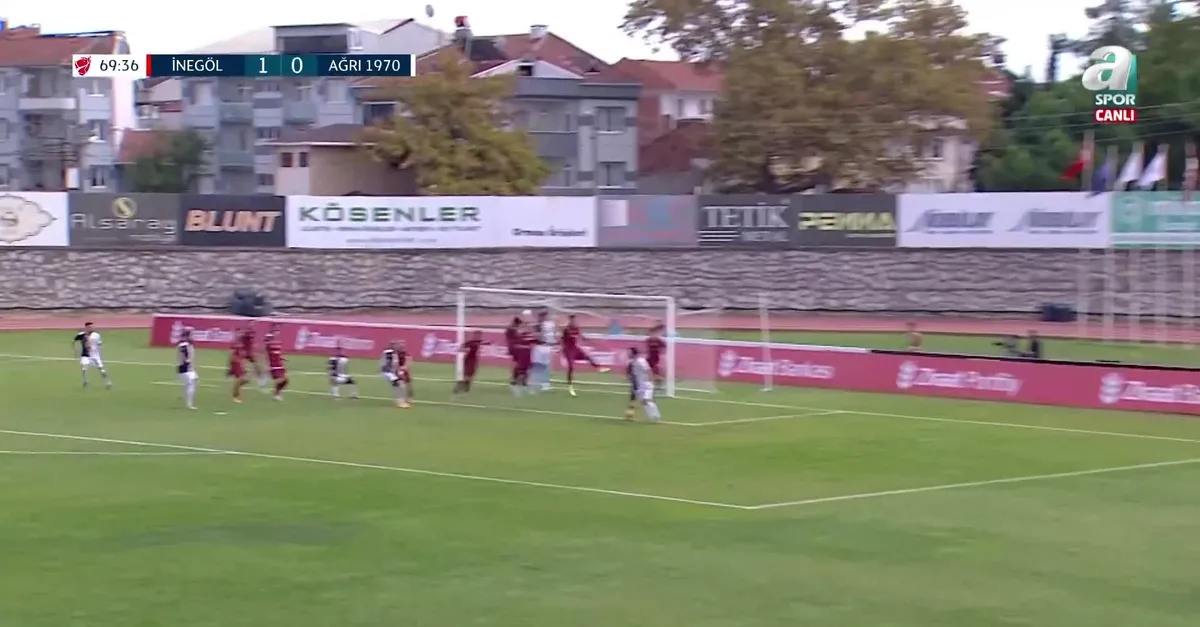 GOL | İnegölspor 1-1 Ağrı 1970 Spor