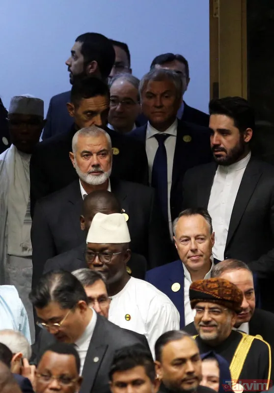 Tahran'ın göbeğinde şehit edilen Hamas lideri Haniye'nin Pezeşkiyan ile son görüntüleri! Filistinliler bunu soruyor... İran neredeydi? - 8