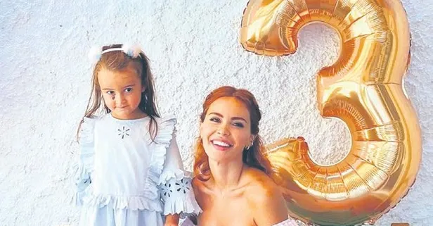 Volkan Demirel ile eşi Zeynep Sever kızları Yeda’nın 3’üncü yaş gününü kutladı!