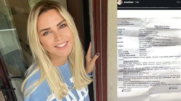 Ece Erken'in yasak aşkını meşrulaştırmak için sunduğu sahte belge buhar oldu! Evrakta sahtecilikten...-3
