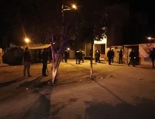 2  aile arasında silahlı çatışma: PÖH bölgeyi ablukaya aldı