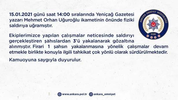 son-dakika-emniyet-duyurdu-yenicag-gazetesi-yazari-orhan-ugurogluna-saldiran-3-kisi-yakalandi-1610725543064.jpeg Son dakika: Ankara Emniyet Müdürlüğü duyurdu: Yeniçağ Gazetesi Yazarı Orhan Uğuroğlu'na saldıran 3 kişi yakalandı-5