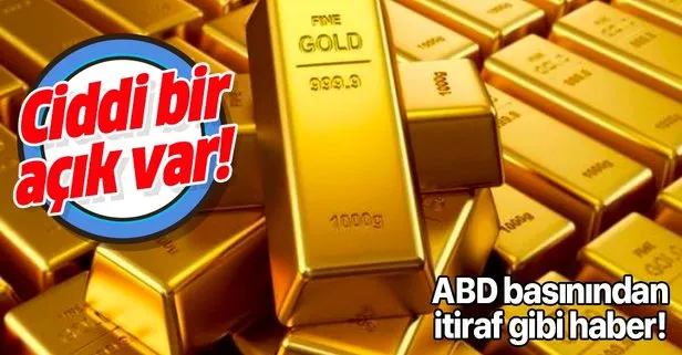 ABD merkezli Wall Street Journal’dan itiraf gibi açıklama: Ciddi bir altın açığı var!