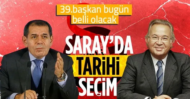 Galatasaray kulübünün 39. başkanı bugünkü genel kurulda belli olacak