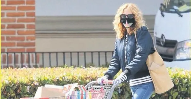 Julia Roberts coronavirüse karşı önlemini aldı