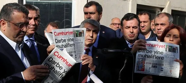 CHP heyetinden provokasyon