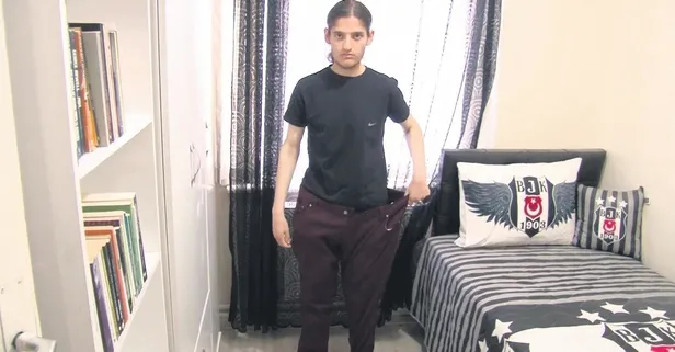 5 ayda tam 60 kilo verdi! Üniversiteli genç Yusuf Güzel'i görenler tanıyamadı...