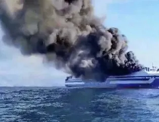 Yunanistan’da yanan feribotla ilgili flaş açıklama