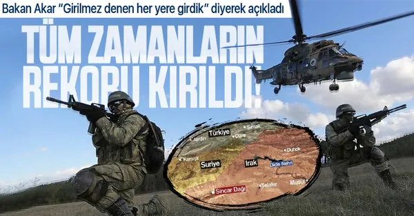 Son dakika: Milli Savunma Bakanı Hulusi Akar açıkladı: Tüm zamanların rekoru!-1