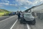 Adıyaman'da korkunç kaza! İki araç kafa kafaya çarpıştı: 4 kişi hayatını kaybetti