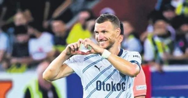 Derbide forma Edin Dzeko’nun