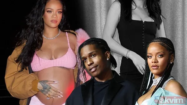 Rihanna hamile kaldığından beri giyinmiyor 'utanacak değilim' diyor! Kendini tepeden tırnağa iplerle bağladı açtıkça açıyor - 5