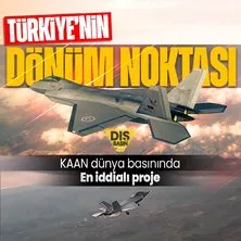 Milli muharip uçağı KAAN dünya basınında: Bloomberg ‘Türkiye’nin dönüm noktası’ dedi! En iddialı proje