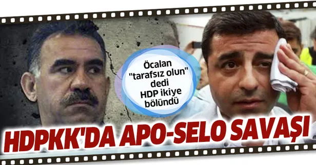 HDPKK'da büyük savaş! Öcalan "tarafsız olun" dedi Selocular karşı çıkıp HDP'yi ikiye böldü