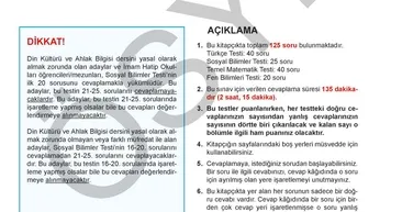 Son Dakika haberi: YKS 2019 cevap kağıtları ve aday cevapları! YKS 2019 cevap anahtarı