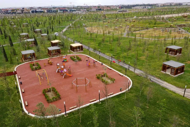 Başkan Erdoğan hizmete aldı: Atatürk Havalimanı Millet Bahçesi'nin ilk etabı açıldı! 10 bin 81 ağaç 41 bin bitki dikildi-5