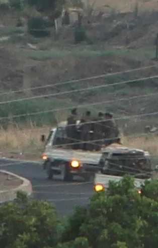 YPG'li teröristlerin Suriye'deki hareketliliği görüntülendi