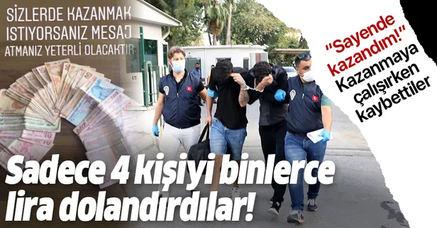 SON DAKİKA: Mersin'de bahis dolandırıcılarına operasyon: Kazanmak isterken kaybettiler