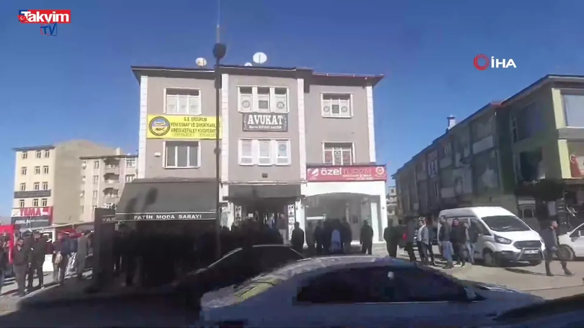 Erzurum'da iş hanında bekçi ölü bulundu