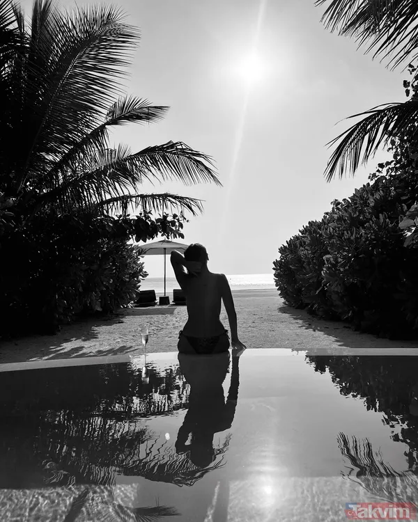 Tatile çıkan Hadise’den bikinili paylaşım gecikmedi! Üstsüz pozuyla sezonu açtı - 6