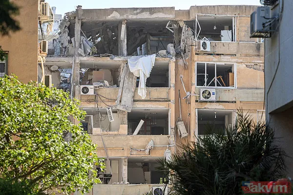 İsrail-İran savaşının 7. gününde Tel Aviv'de büyük yıkım! Kubbe yine delik deşik... Yeni görüntüler geldi - 7