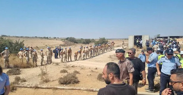 KKTC'den BM'ye net mesaj: Pile-Yiğitler Yolu Projesinden geri dönüş yok... BM araçları kepçe ile süpürüldü Yunan zıpladı! AK Parti'den net tavır