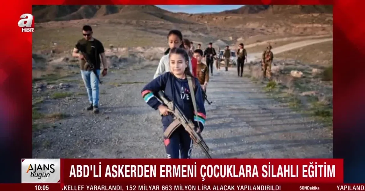 ABD'li eski askerden skandal! Ermeni çocuklarına gerilla eğitimi