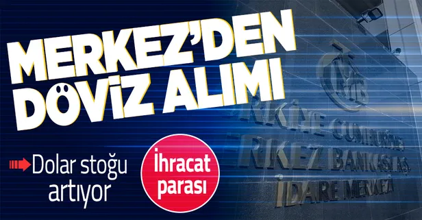 Merkez Bankası ihracattan gelen dövizin yüzde 25'ini satın aldı