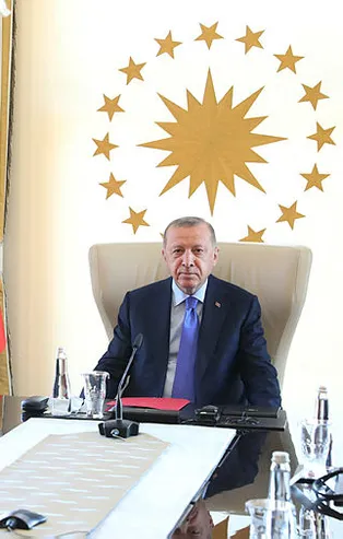 Başkan Erdoğan'dan İstanbul'da önemli kabul